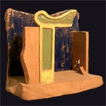 Teatro abbandonato - Cm 25 x 17 x 23 - Reg. 0.605.89