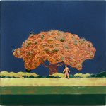 Ho sognato l'abbraccio di un albero - Cm. 25 x 25 - Reg. 3.027.18