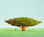 Il grande albero - Cm. 50 x 40 - Reg. Q.142.02